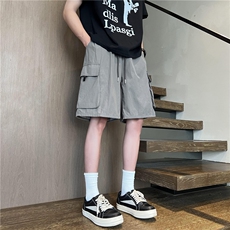 2025夏季新款美式工装口袋设计宽松短裤B315-K25503-特p30控58，男装休闲裤，电商B315