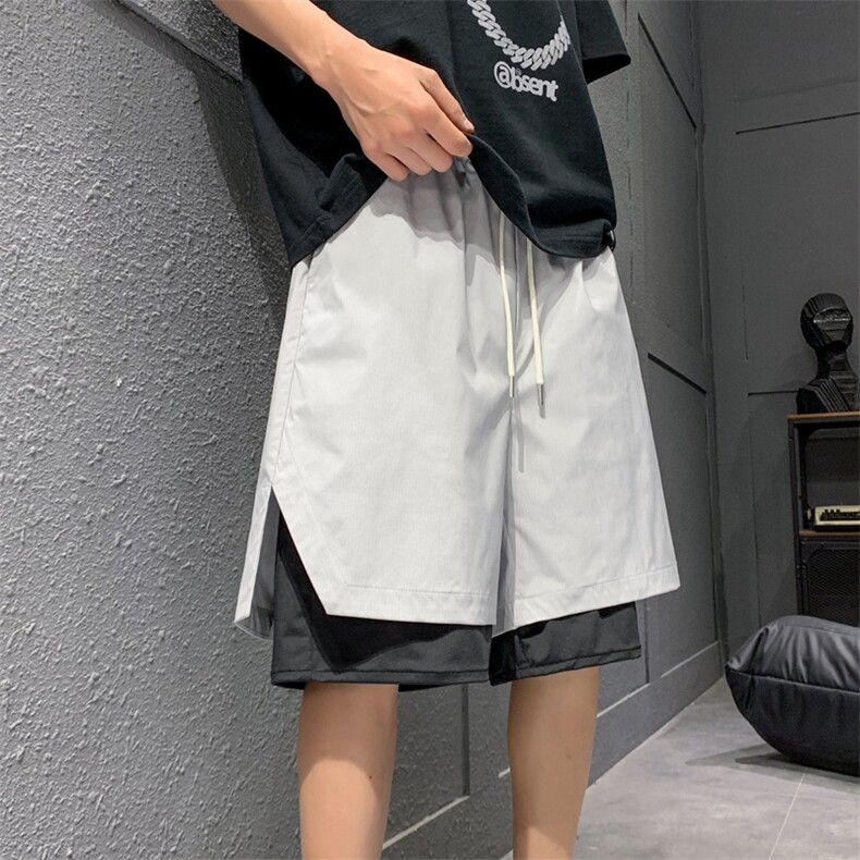 现货夏季工装短裤男ins潮牌休闲百搭潮流痞帅五分裤D02517-P43,男装休闲裤,星座308B-2
