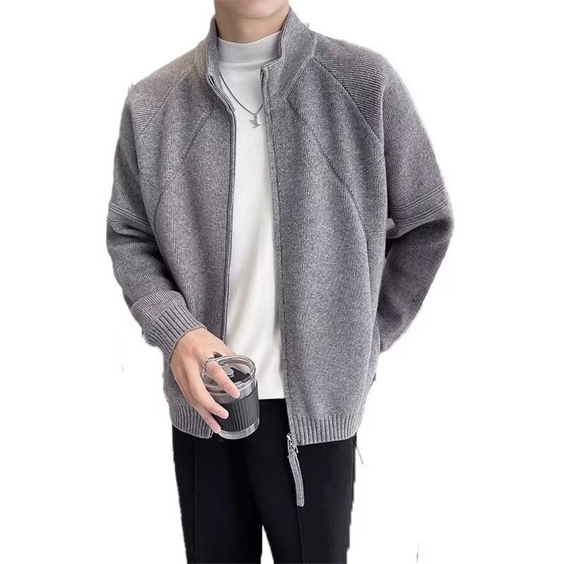 费尔岛高领开衫毛衣外套男秋MY137P69,男装针织衫/毛衣,星座1013-5