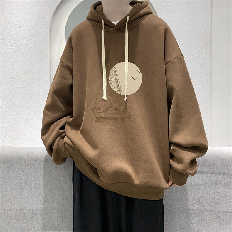 连帽卫衣男大码胖子帽衫大号运动服WY2409-P35,男装卫衣,电商A040