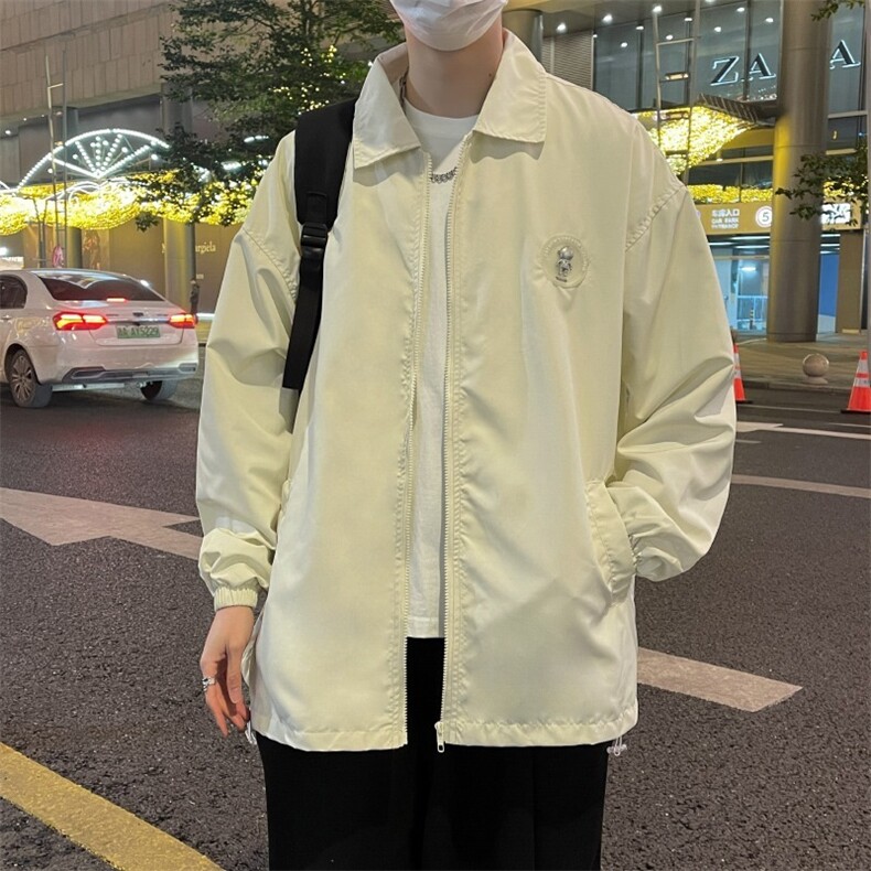 风衣男冬季篮球系列时尚舒适简约保暖宽松休闲外套JK669,男装风衣,星座1116A-1（原606A）