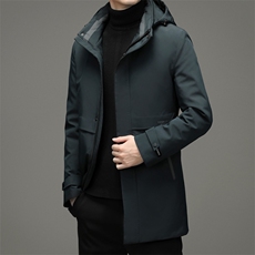 BZ8955K帽子内胆可脱卸商务精品90鸭绒羽绒服主推长期款，男装羽绒服，钱塘207-2