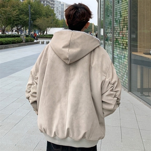 连帽座山雕皮衣外套棉服男女款冬季保暖棉衣夹克M5037 P125 控168图片