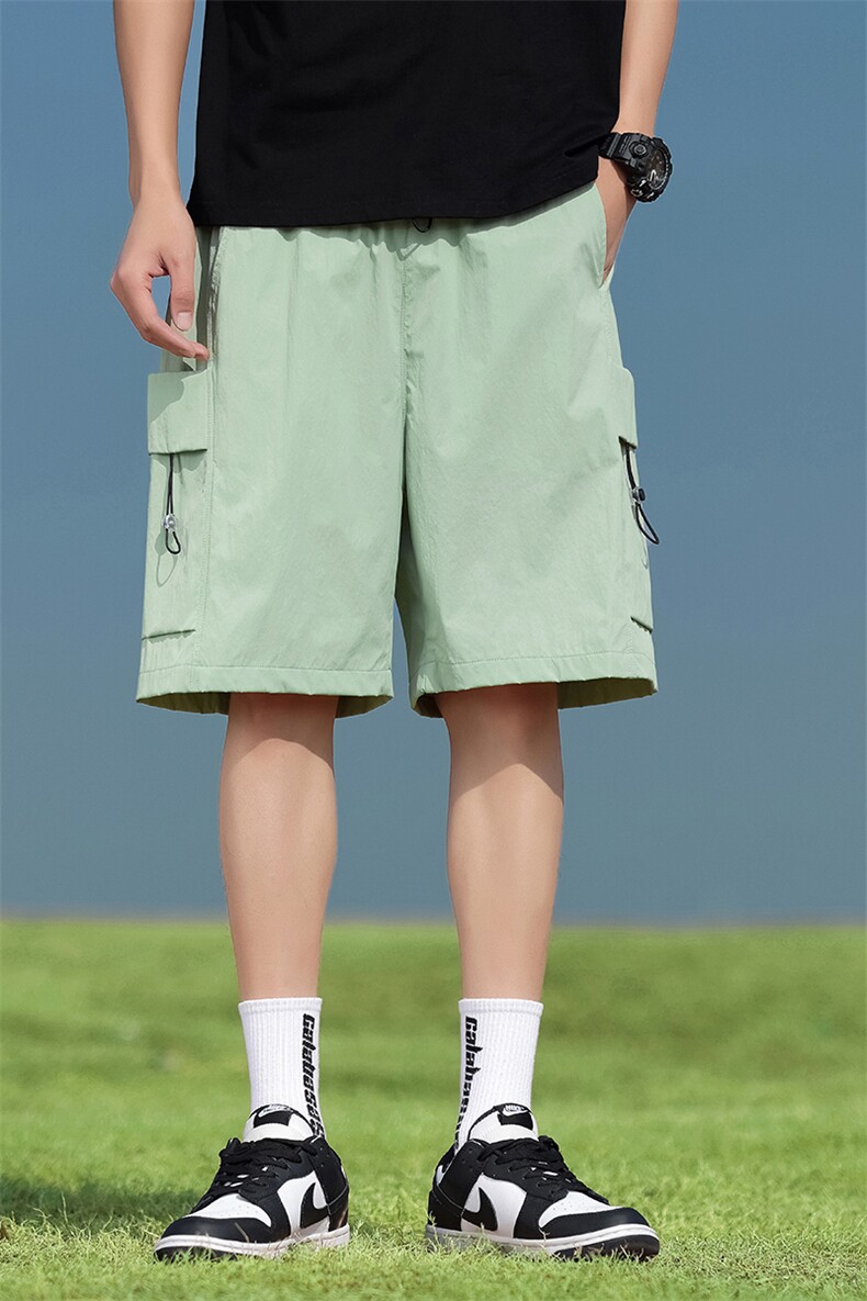 2026夏季工装短裤男宽松休闲裤直筒情侣款五分裤A436-6201-P35,男装牛仔裤,电商A436