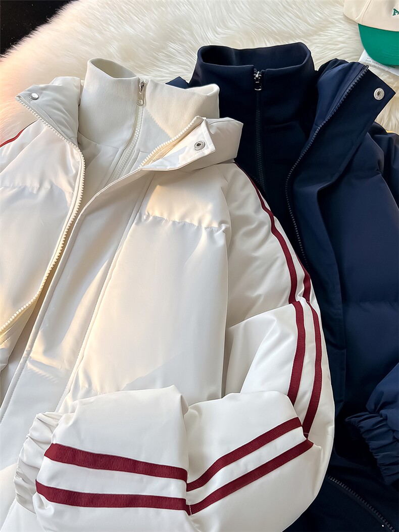 ！2025新款加厚棉服冬季假两件情侣立领棉衣CM98872-P88特,男装棉衣,星座815A