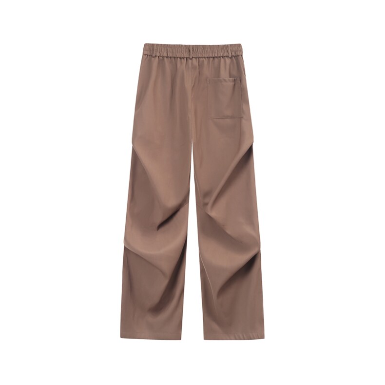 A429-YK168-特P45夏款褶皱西裤微喇休闲裤透气巴黎S裤现货,男装西裤,电商A429