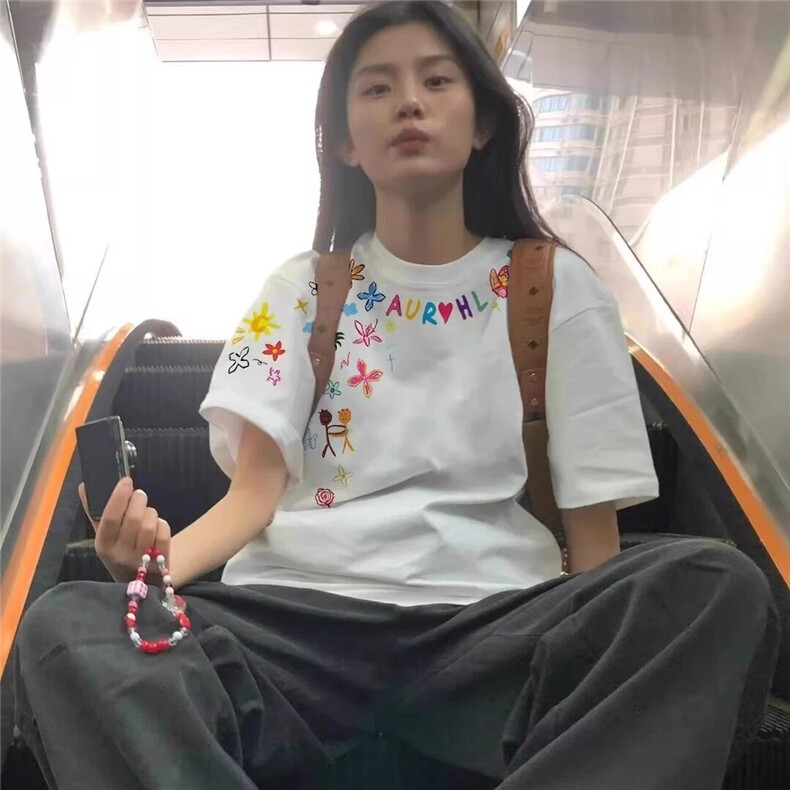 印花短袖T恤夏季潮流T恤衫纯棉310A-4-T102-特批20,男装T恤,星座310A-4
