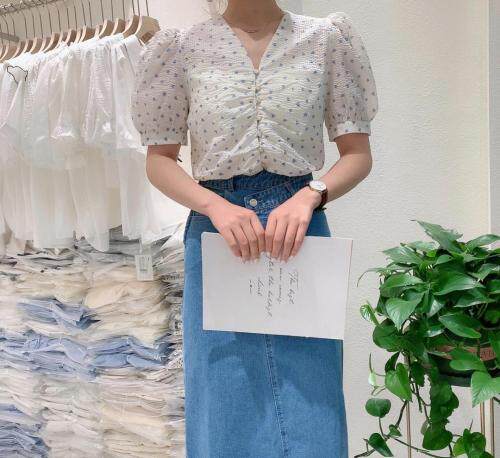 夏季新款韩版上衣，女装，麦筱萌