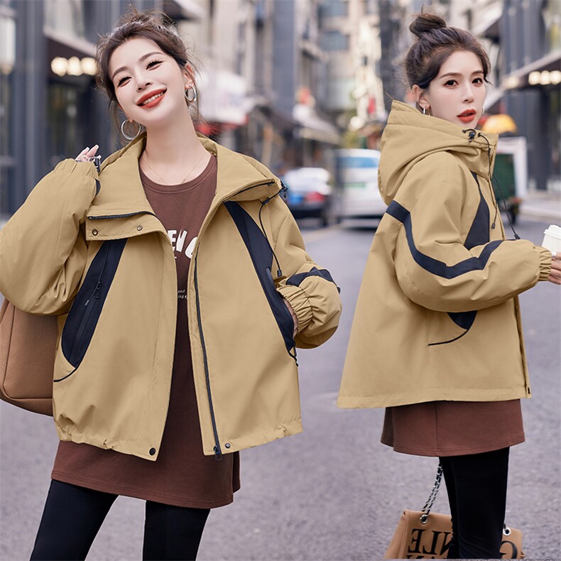 白鸭绒内胆现货主推！2024冬羽绒内胆可脱卸派克服防风冲锋衣,女装羽绒服,韩蜜菓
