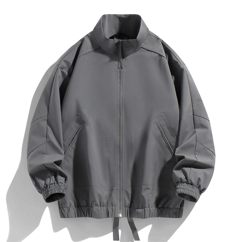 夹克男立领纯色上衣外套DSA157B-JK7822-P50,男装夹克,电商A157B
