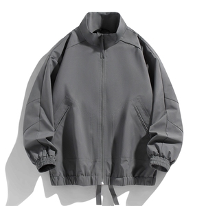 夹克男立领纯色上衣外套DSA157B-JK7822-P50图片