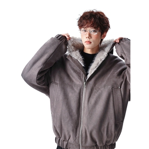 主推冬季连帽新款宽松/座山雕外套潮加厚棉衣XZ102B-1M817-P115图片