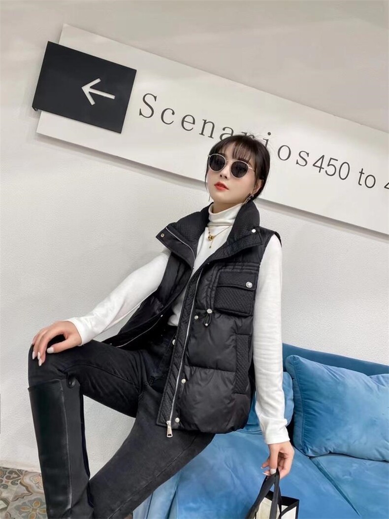 冬装羽绒马甲十拿十补款，女装马甲，名门秀
