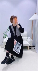 二件套连衣裙图片