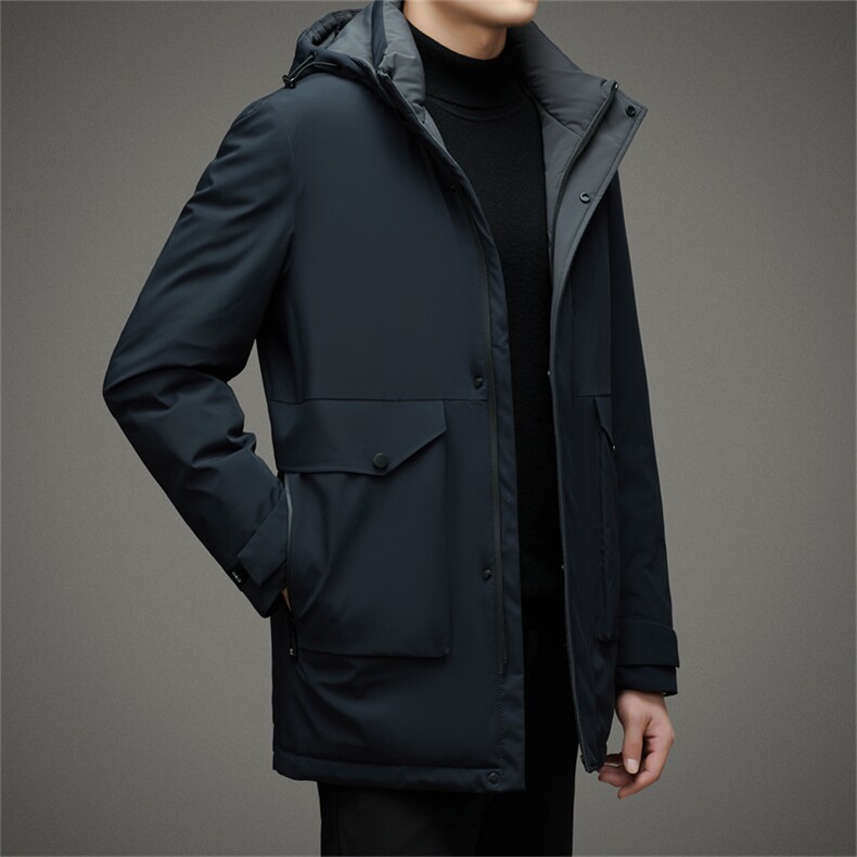 BHYL-88209钱塘2020-2冬季厚款商务休闲简约百搭羽绒服P240,男装羽绒服,钱塘207-2