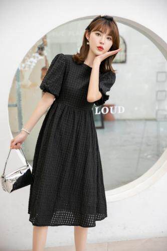 夏季新款，仙女连衣裙，女装连衣裙，水锦红