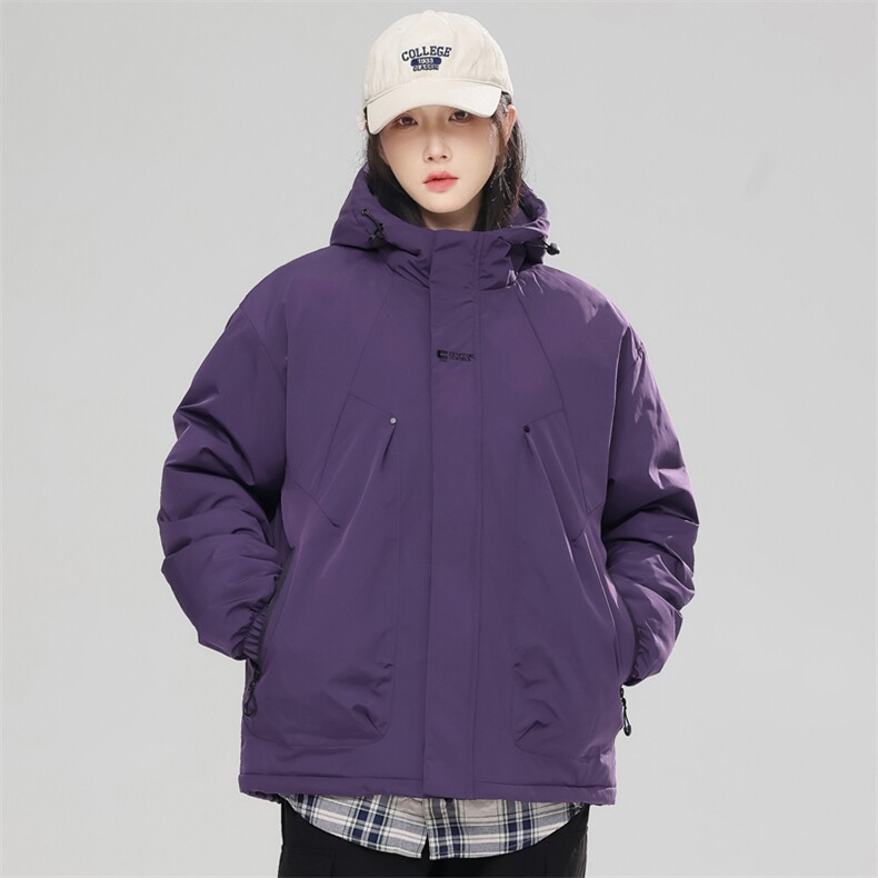 2025冬季新款运动户外石墨烯时尚情侣保暖防风防水棉衣MY845-P65，男装棉衣，星座1402-1