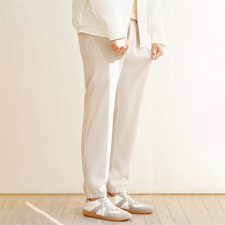 2025新款舒适时尚百搭拖地裤，男装阔腿裤，雪贝坊一店