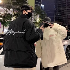 2025新款冬季棉衣外套男女立领运动潮牌青少年休闲棉服潮流时尚，男装棉衣，星座1210-1