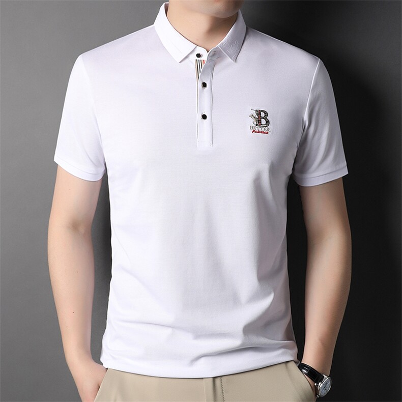 男士商务休闲纯棉短袖T恤夏季青年潮流半袖POLO衫上衣SFT3096-P58，男装Polo衫，星座1105-3