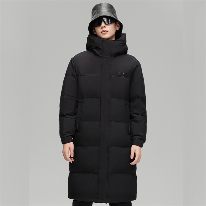 冬季男士保暖锁温背带中长款90%鹅绒羽绒服外套男H86-P310488,男装羽绒服,星座1210A