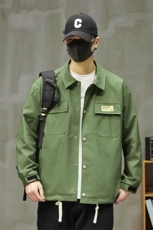 工装夹克男宽松落肩宽松上衣外套JK733-P70，男装夹克，星座1204-3