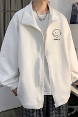 麂皮绒夹克男大码立领褂子外套JK85072-P68加绒款-P78，男装夹克，电商A040