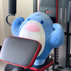 米乐毛绒玩具 肌肉鲨鱼