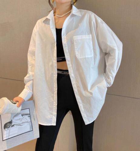 大版宽松时尚衬衫，女装衬衫，魅丽贝斯