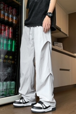 8XL-M山系户外防晒防水速干冰丝伞兵冲锋裤男大码休闲裤K973P30，男装休闲裤，电商D206-1