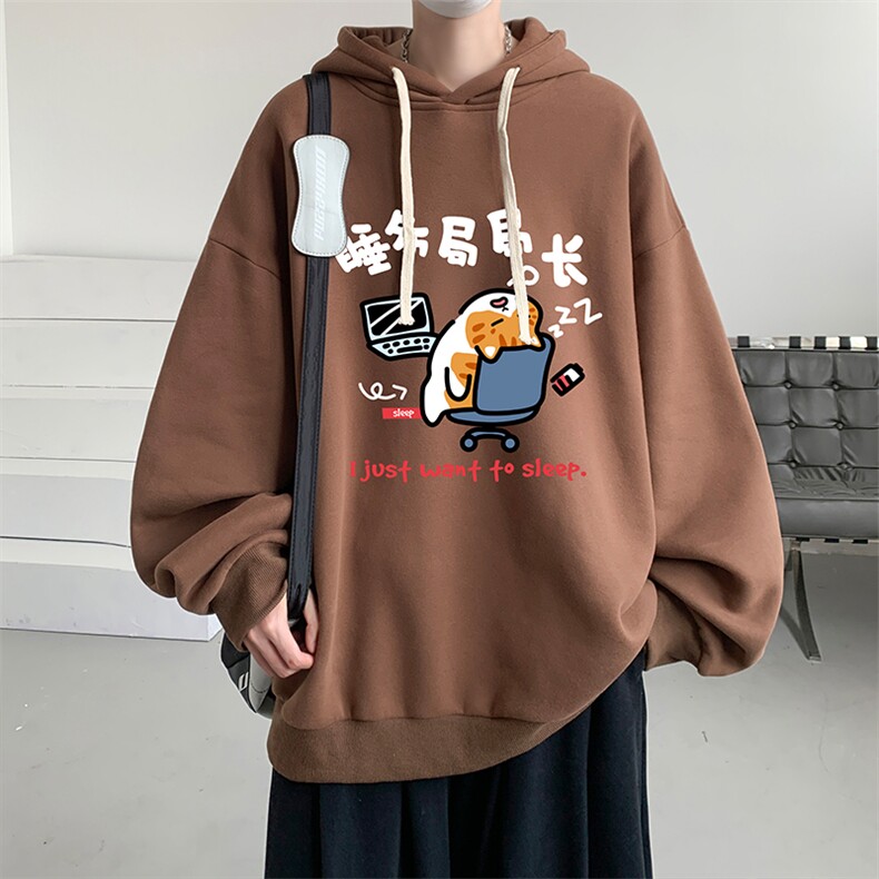 连帽卫衣男大码胖子帽衫大号运动服WY2447-P35,男装卫衣,电商A040