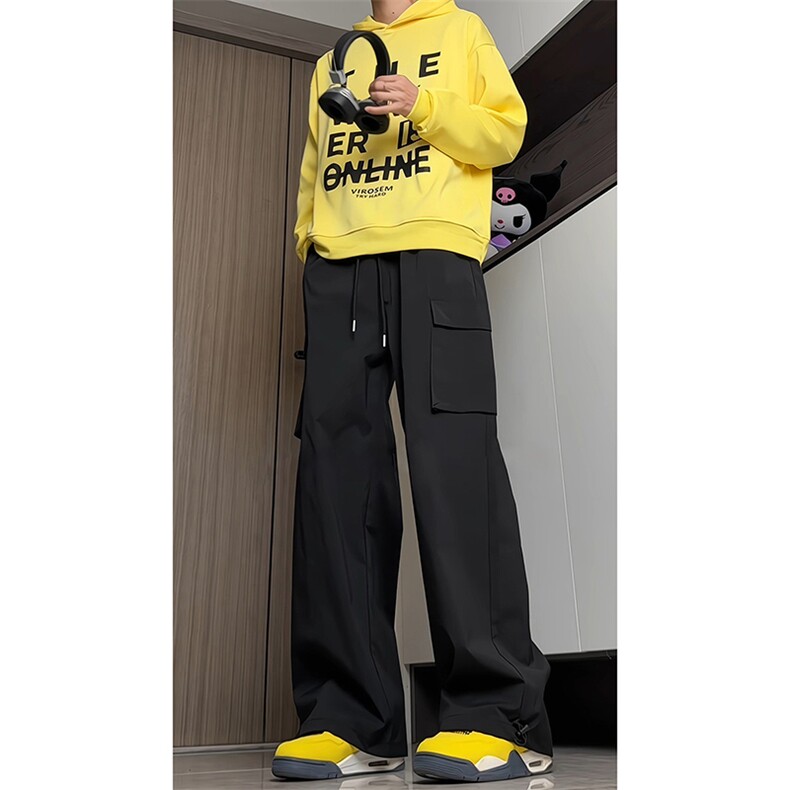 现货美式机能工装裤子男秋季新款宽松直筒冲锋裤子-A2214TP35控68,男装休闲裤,电商B241