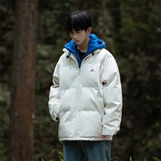 假两件加厚棉衣男冬季连帽棉服潮流宽松皮棉袄男A266-P02-P85，男装棉衣，电商A266