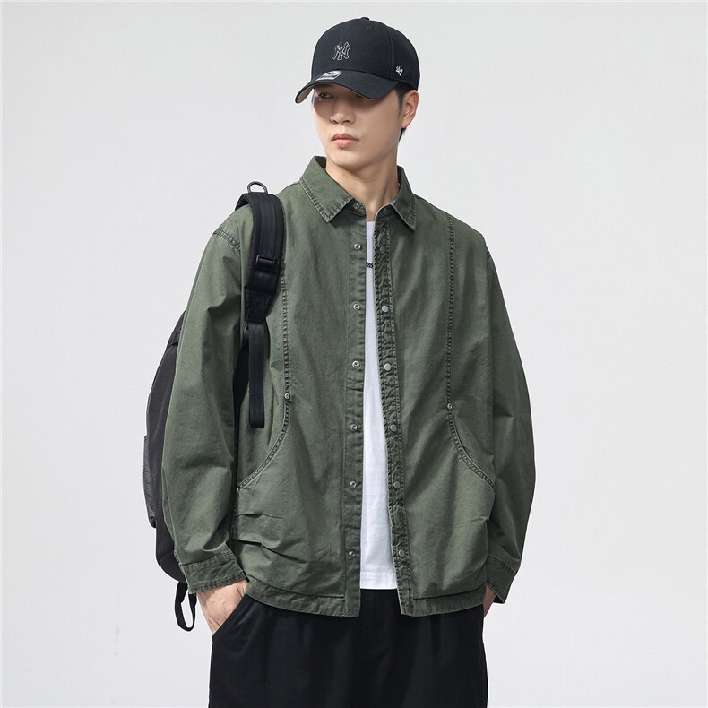 2025款时尚有型双面穿连帽休闲夹克F0972-105控199,男装夹克,电商D215