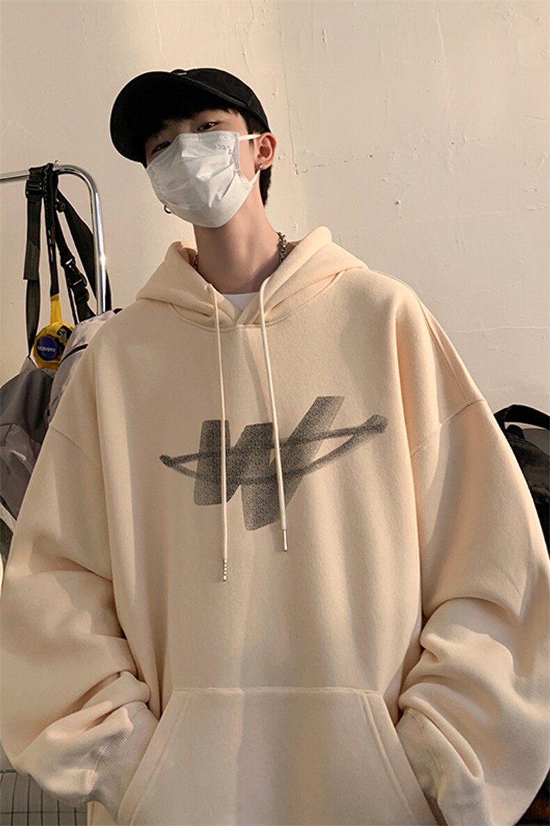 ！连帽圆领卫衣男装港风帽衫男LM151-P35,男装卫衣,电商B367