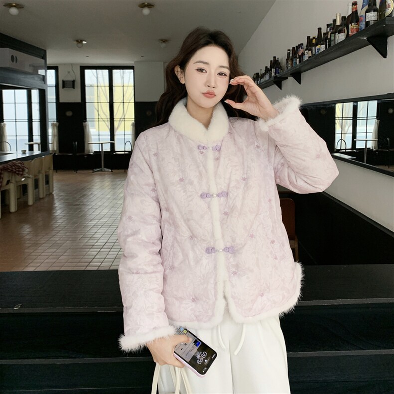 网纱风真毛边羽绒50绒2D0132661P295K439,女装羽绒服,2D013