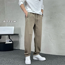 松紧抽绳男宽松休闲裤百搭运动裤卫裤A329-K8722-P60，男装休闲裤，电商A329