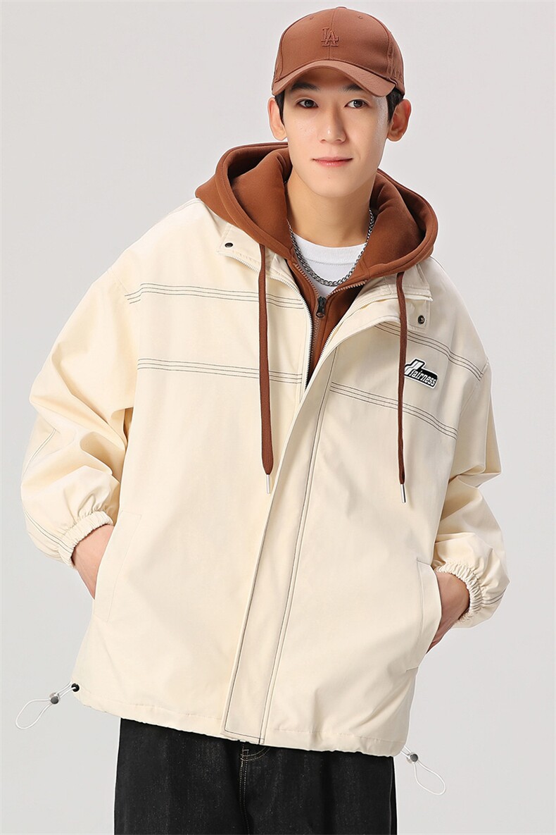 秋冬款棒球服外套男潮牌潮流字母刺绣情侣学生夹克22110-P80控128,男装夹克,星座717