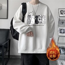米白色加绒款