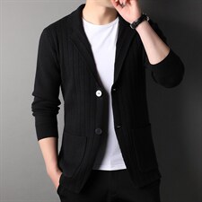 2023新款卫衣男士上衣针织衫长袖T恤P125，男装针织衫/毛衣，电商D223-1