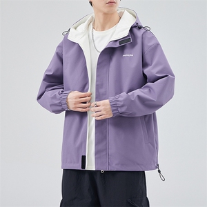 新款现货户外双面穿立领夹克男 冲锋衣外套JK902 -P80图片