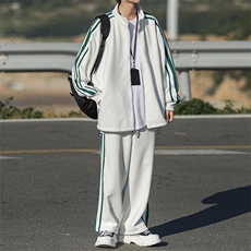 2026春季开衫卫衣套装学生运动服团购班服TZ573P100控138，男装休闲套装，电商A309