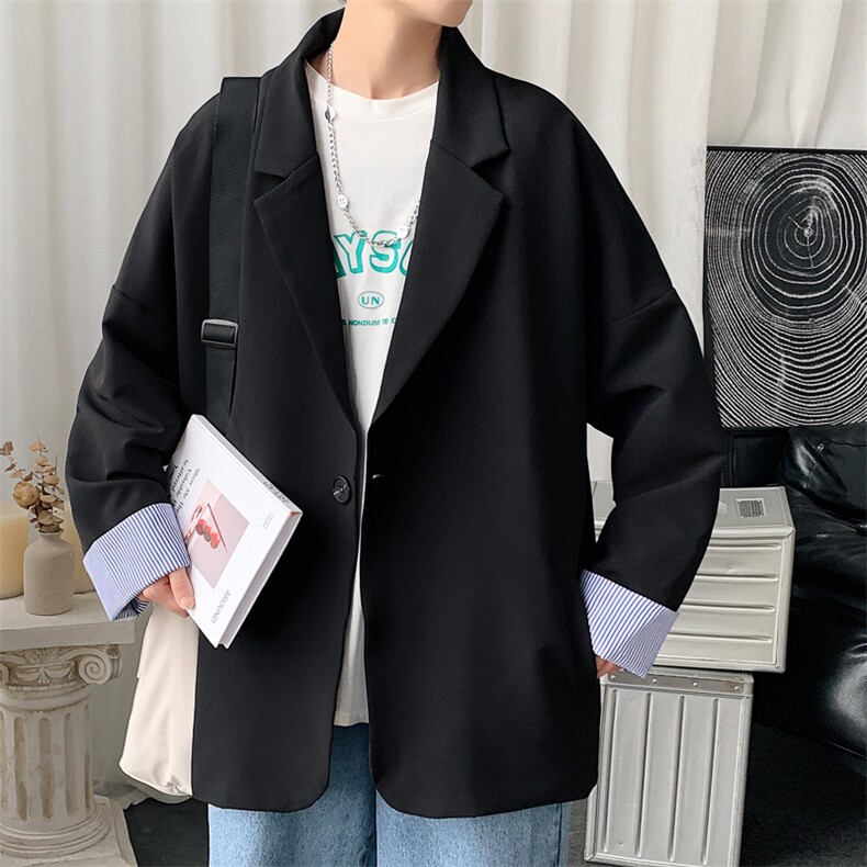 2023春季新款西装外套男炸街潮流港风X483P50,男装西服,星座1116-2
