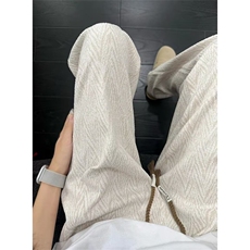 美式复古休闲裤子男春秋季宽松垂感直筒长裤情侣卫裤LC3322-p40，男装休闲裤，星座1008