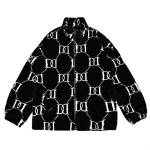 MM3131J/P100棉衣男女棉服毛绒加棉加厚男外套图片