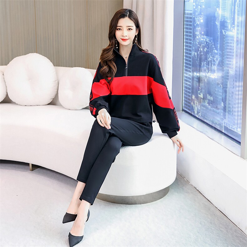 套装/套裙宽松加厚长袖两件套通勤时尚舒适2024年春季,女装套装/套裙,梦依杭