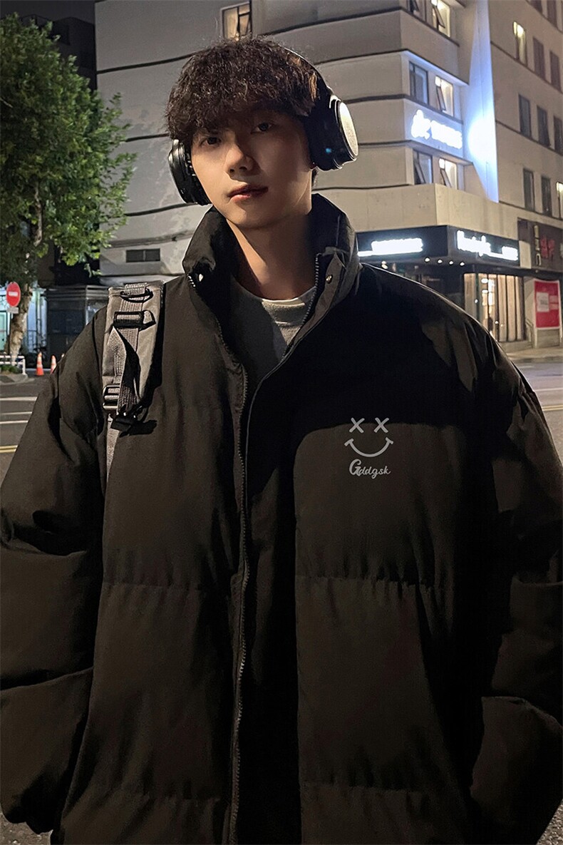外景冬季加厚面包服男潮牌羽绒宽松保暖棉衣立领外套MF00379/P90,男装棉衣,电商B316