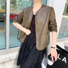 皮衣爆，女装皮衣，时代公主