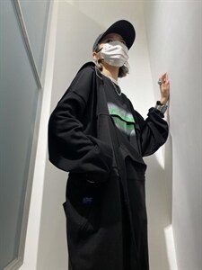 秋季设计款卫衣?背带裤，女装卫衣/绒衫，HV7ING