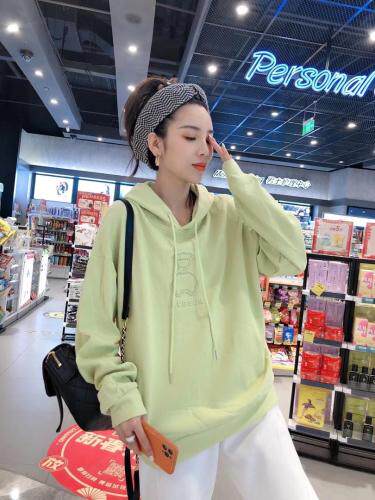 烫钻带帽卫，女装，一杭